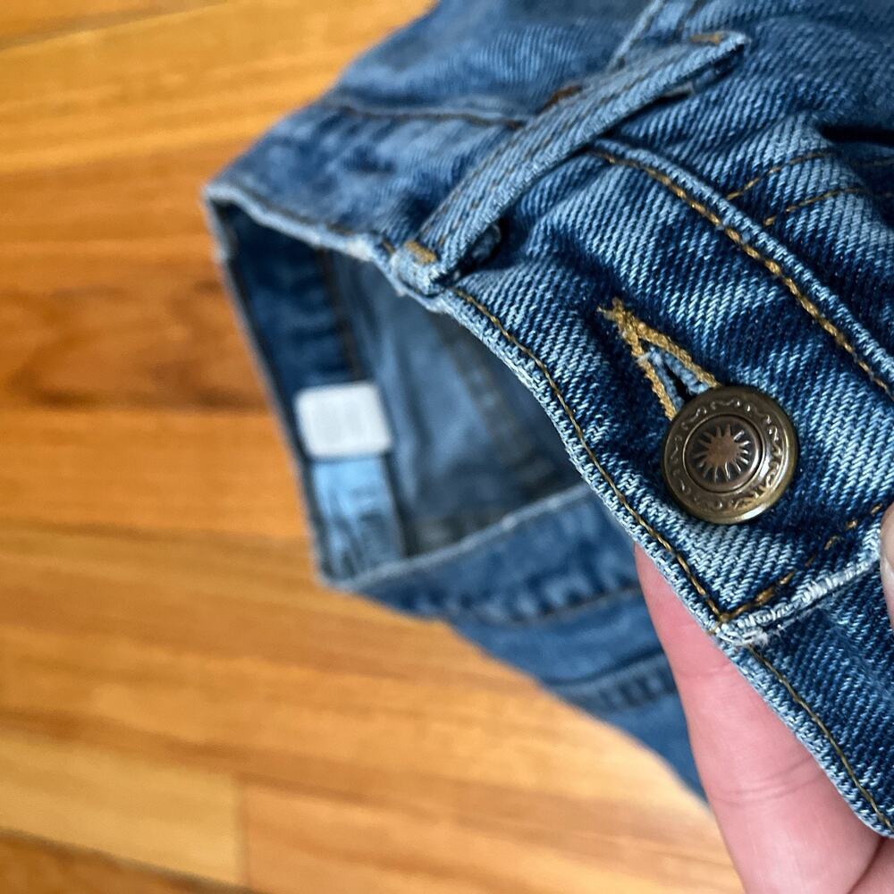 Vintage CP Shades Denim Jeans 29x33 Made In USA Button Fly 100% Cotton Rare 90s - Picture 11 of 15